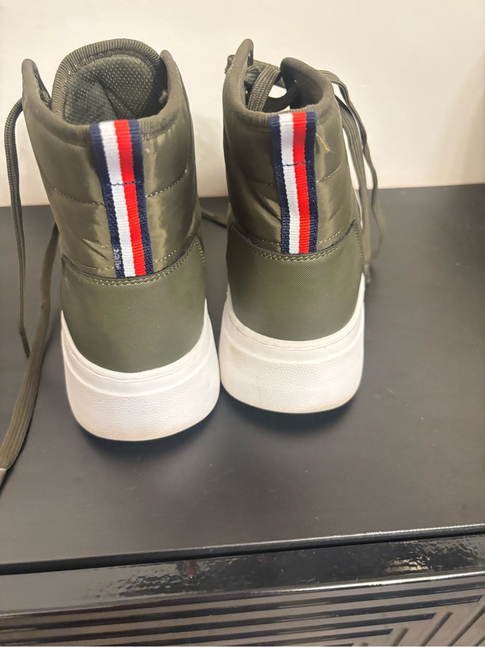 Tommy Hilfiger  Casual Sneakers in Olive- Women - Picture 2 of 5